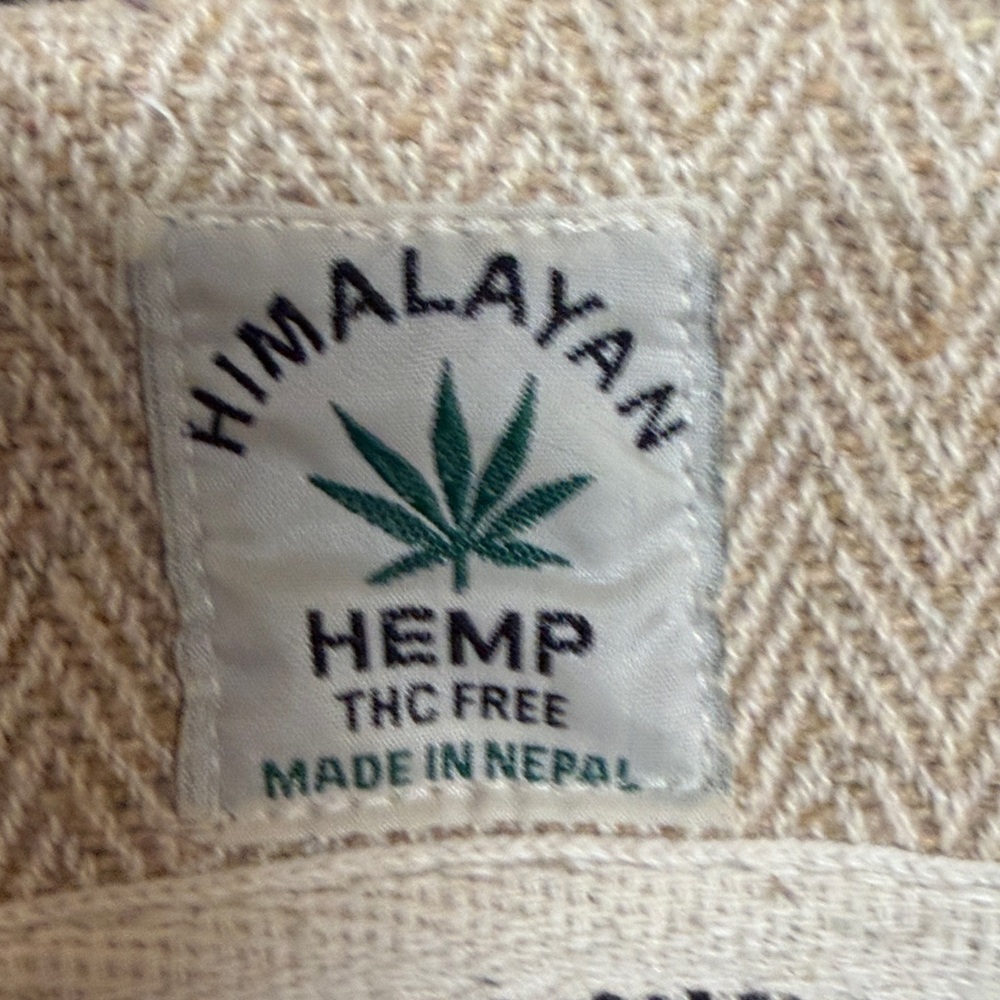 Himalayan Hemp Multicolor Patterned Backpack - image 6
